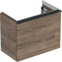 Geberit iCon dulap 52x30.7x41.5 cm sub chiuveta pe perete nucă-lavă 502.302. JR. 1 (502302JR1)