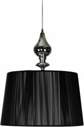 Candellux Gillenia lampă suspendată 1x60 W negru 31-21437