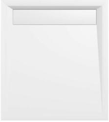 POLYSAN Varesa cădiță de duș dreptunghiulară 90x80 cm alb 71606