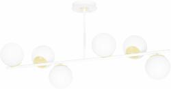 Emibig Floki lampă de tavan 6x10 W alb-auriu 1023/6 (10236)