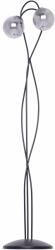 Kaja Rubi lampă de podea 2x40 W negru-grafit K-5119 (K5119)