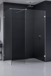 NEW TRENDY Eventa cabină de duș walk-in 150x80 cm dreptunghiular crom luciu/sticlă transparentă EXK-4652