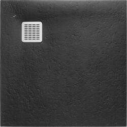 Roca Terran cădiță de duș pătrată 100x100 cm negru AP1033E83E801400 (AP1033E83E801400)