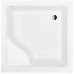 Besco Igor cădiță de duș pătrată 80x80 cm alb #BAI-80 (#BAI80)