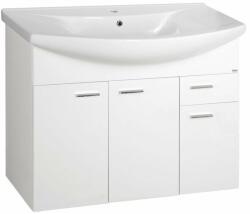 SAPHO Zoja dulap 94.2x34.2x74 cm sub chiuveta pe perete alb 51094A (51094A)