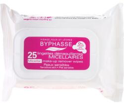 Byphasse Șervețele demachiante - Byphasse Make-up Remover Micellar Solution Sensitive Skin Wipes 25 buc
