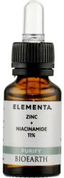 Bioearth Ser de față Zinc + Niacinamidă 11% - Bioearth Elementa Purify Zinc + Niacinamide 11% 30 ml