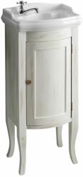 SAPHO Retro dulap 36.5x28x85 cm sub chiuveta pe picioare alb-lemn 1641 (1641)