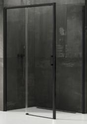 NEW TRENDY Prime cabină de duș 110x90 cm dreptunghiular negru mat/sticlă transparentă D-0318A/D-0129B (D0318A/D0129B)