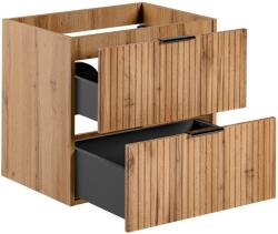 Comad Adel Oak dulap 60x46x57 cm sub chiuveta pe perete stejar ADEL OAK 82-60-B-2S (ADELOAK8260B2S)