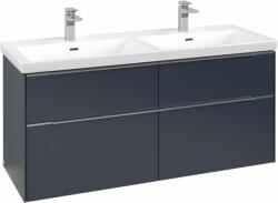 Villeroy & Boch Subway 3.0 dulap 127.2x46.2x57.6 cm sub chiuveta pe perete albastru C568L0VQ (C568L0VQ)