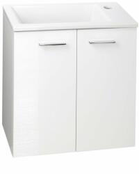 SAPHO Zoja dulap 49.5x24.5x50 cm sub chiuveta pe perete alb 51047A (51047A)