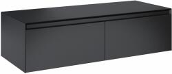 Elita Split Slim dulap cu blat 120x45.8x31.9 cm laterala pe perete negru RE081204057160 (RE081204057160)
