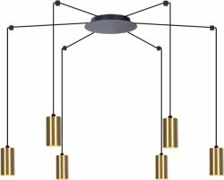 Kaja Vigo lampă suspendată 6x50 W negru K-4893