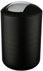 WENKO Brasil cos de gunoi 6.5 l crom-negru 21212100 (21212100) Cos de gunoi