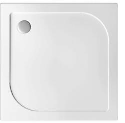 Polimat Tenor cădiță de duș pătrată 90x90 cm alb 00380