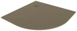 Excellent Arda cădiță de duș semirotundă 90x90 cm cappuccino BREX. 1504.090. 090. CAN (BREX1504090090CAN)
