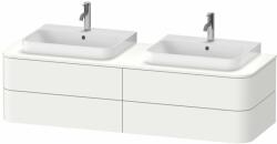 Duravit Happy D. 2 dulap 160x55x40.8 cm sub chiuveta pe perete alb HP4974B3636 (HP4974B3636)