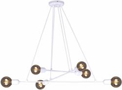 Kaja Sitya White lampă suspendată 6x60 W alb K-4391
