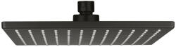 Oltens Atran cap de duș 22x22 cm pătrat negru mat 37005300 (37005300)