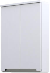 Oristo Silver dulap 50.2x15.5x71.6 cm agățat lateral alb OR33-SG2D-50-1