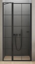 NEW TRENDY New Soleo Black uși de duș 90 cm înclinabilă D-0279A