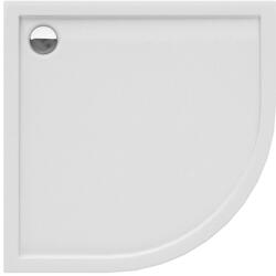 New Trendy Cantare cădiță de duș semirotundă 90x90 cm alb B-0382