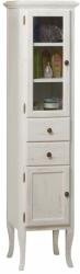 SAPHO Retro dulap 40x36x170 cm laterala pe picioare alb 1666 (1666)
