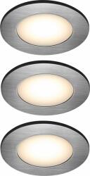 Nordlux Leonis lampă încorporată 3x4.5 W nichel 49160155