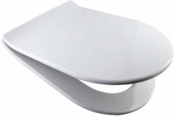 Duschy Soft Slim capac wc închidere lentă alb 805-01