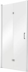 Besco Exo-H uși de duș 100 cm pliantă crom luciu/sticlă transparentă EH-100-190C (EH100190C)