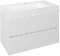 SAPHO Odetta dulap 82x43.5x50 cm sub chiuveta pe perete alb DT085-3030 (DT0853030)