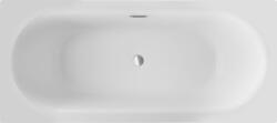 Besco Vitae cada dreptunghiulară 178.5x79 cm alb #WAV-180-S+ (#WAV180S+)