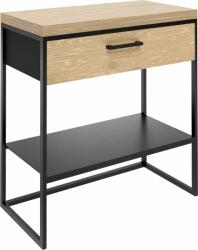 Baltica Design Elin dulap 75x43x75 cm sub chiuveta pe picioare negru-stejar 5904107906492 (5904107906492)