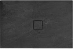Rea Stone cădiță de duș dreptunghiulară 100x80 cm negru REA-K9756