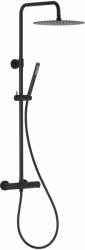 Armatura Moza set de duș perete cu termostat cu duș de ploaie negru 5736-920-81 (573692081)
