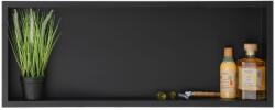 BALNEO Wall-Box One Black raft de nișă 90 cm negru OB-BL6 (OBBL6)