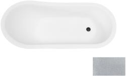 Besco Olaya cadă freestanding 157.5x68 cm ovală bicolor #WAO-160-GSW (#WAO160GSW)
