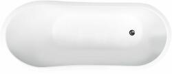Besco Gloria cadă freestanding 150x66 cm ovală bicolor #WMMC-150GLT (#WMMC150GLT)