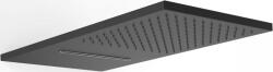 TRES Exclusive cap de duș 55x28 cm dreptunghiular negru 29990301NM (29990301NM)