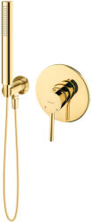 Oltens Set baterie de duș Oltens Molle 33100800, conexiune unghiulară cu mâner Oltens Hvita 39304800, 37102800, 37200800 (36612800)