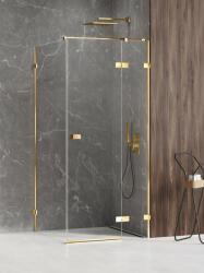 NEW TRENDY Avexa Gold Shine cabină de duș 120x70 cm dreptunghiular EXK-1681