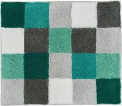 Kleine Wolke Caro covor de baie 65x55 cm dreptunghiular alb-gri-maro-negru-verde-mix culori 5426675539 (5426675539) Covor baie