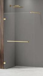 NEW TRENDY Avexa Gold Shine perete cabină de duș walk-in 70 cm auriu luciu/sticla transparentă EXK-7068 (EXK7068)