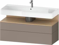 Duravit Qatego dulap 119x47x59 cm sub chiuveta pe perete stejar QA4396030430010 (QA4396030430010)