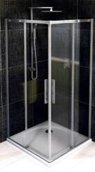 POLYSAN Altis Line cabină de duș 90x90 cm pătrat crom luciu/sticlă transparentă AL1590C (AL1590C)