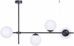 Kaja Vuelta lampă de tavan 4x40 W alb-negru K-4736 (K4736)