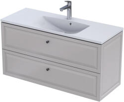 Oristo Montebianco dulap 119.6x45.9x60.3 cm sub chiuveta pe perete nisip OR47-SD2S-120-10 (OR47SD2S12010)