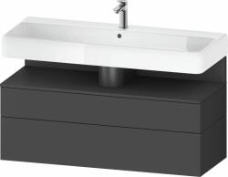 Duravit Qatego dulap 119x47x59 cm sub chiuveta pe perete grafit QA4396049490010 (QA4396049490010)