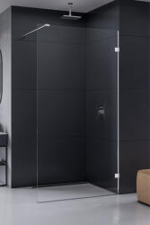 NEW TRENDY Eventa perete cabină de duș walk-in 90 cm crom luciu/sticla transparentă EXK-4619